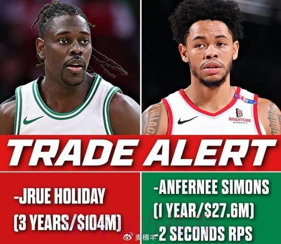 1换1非常成功！西蒙斯成凯尔特人重要替补，单场39分